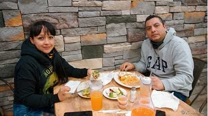 couple 10 at Tulcingo Restaurant National street