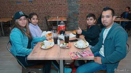 Family 15 at Tulcingo Restaurant National street