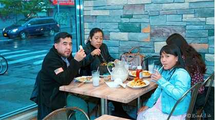 Family 55 at Tulcingo Restaurant National street