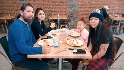 Family 8 at Tulcingo Restaurant National street